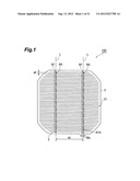 SOLAR BATTERY CELL, SOLAR BATTERY MODULE, METHOD OF MAKING SOLAR BATTERY     CELL AND METHOD OF MAKING SOLAR BATTERY MODULE diagram and image