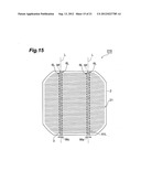 SOLAR BATTERY CELL, SOLAR BATTERY MODULE, METHOD OF MAKING SOLAR BATTERY     CELL AND METHOD OF MAKING SOLAR BATTERY MODULE diagram and image