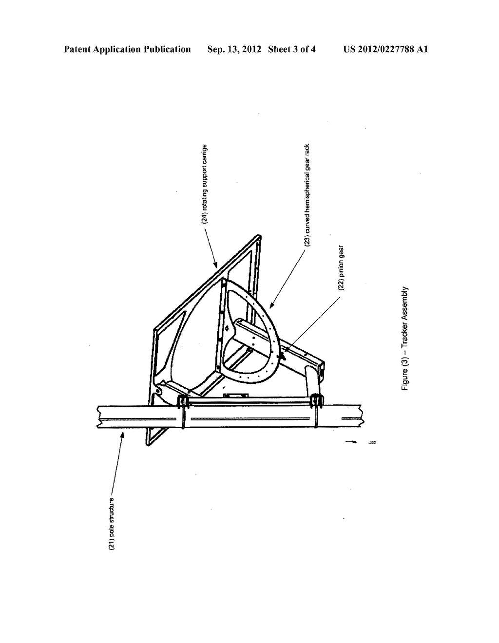 Low cost sun tracking pole mount for solar panels - diagram, schematic, and image 04