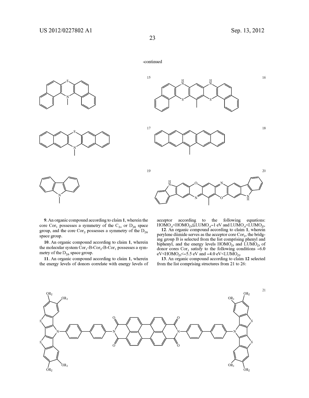 ORGANIC COMPOUND AND PHOTOVOLTAIC DEVICE COMPRISING THE SAME - diagram, schematic, and image 27