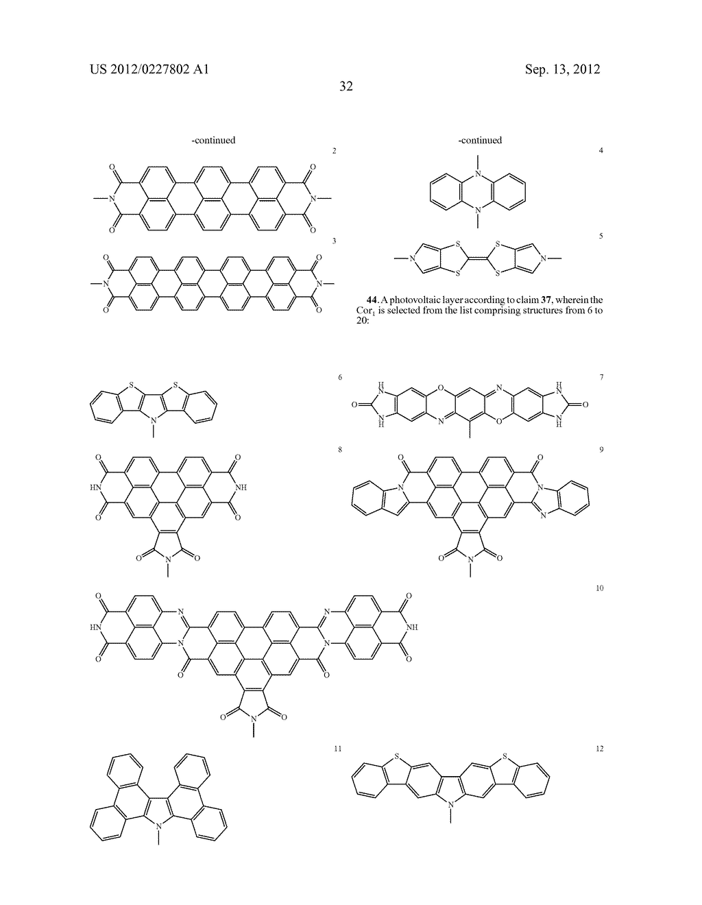 ORGANIC COMPOUND AND PHOTOVOLTAIC DEVICE COMPRISING THE SAME - diagram, schematic, and image 36