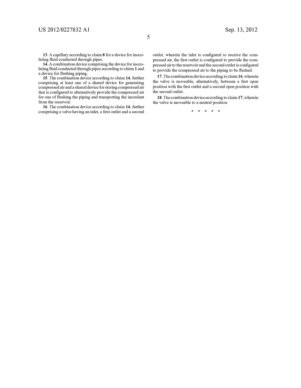 DEVICE FOR INOCULATING A FLUID CONDUCTED THROUGH PIPES - diagram, schematic, and image 09