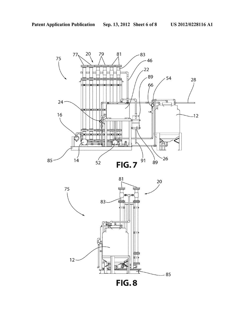 Vacuum Evaporator / Distillation System - diagram, schematic, and image 07