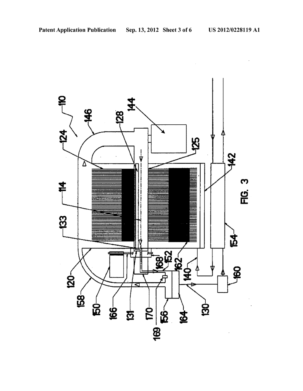 Distillation System with Vertically Oriented Rotating Plates - diagram, schematic, and image 04