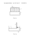 TRAY WITH FOLDABLE SUPPORT diagram and image