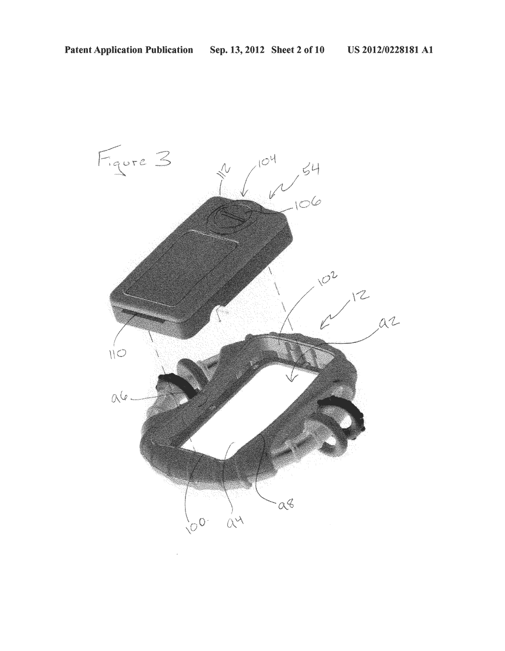 Protective Case for Portable Electronic Device - diagram, schematic, and image 03