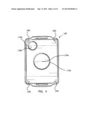 Food Tray With Non-Slip Inserts diagram and image