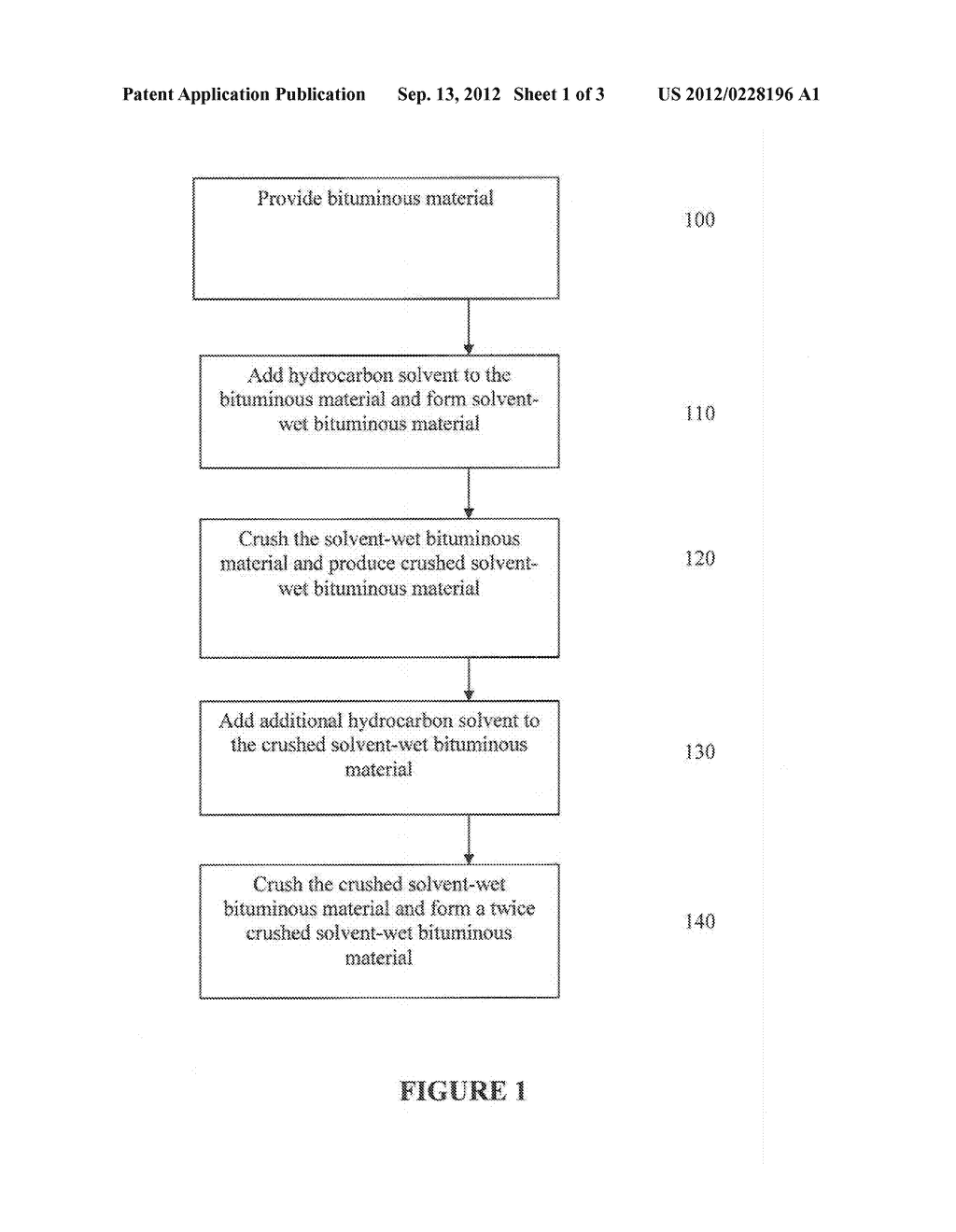 Methods of Preparing Bituminous Material for Bitumen Extraction - diagram, schematic, and image 02