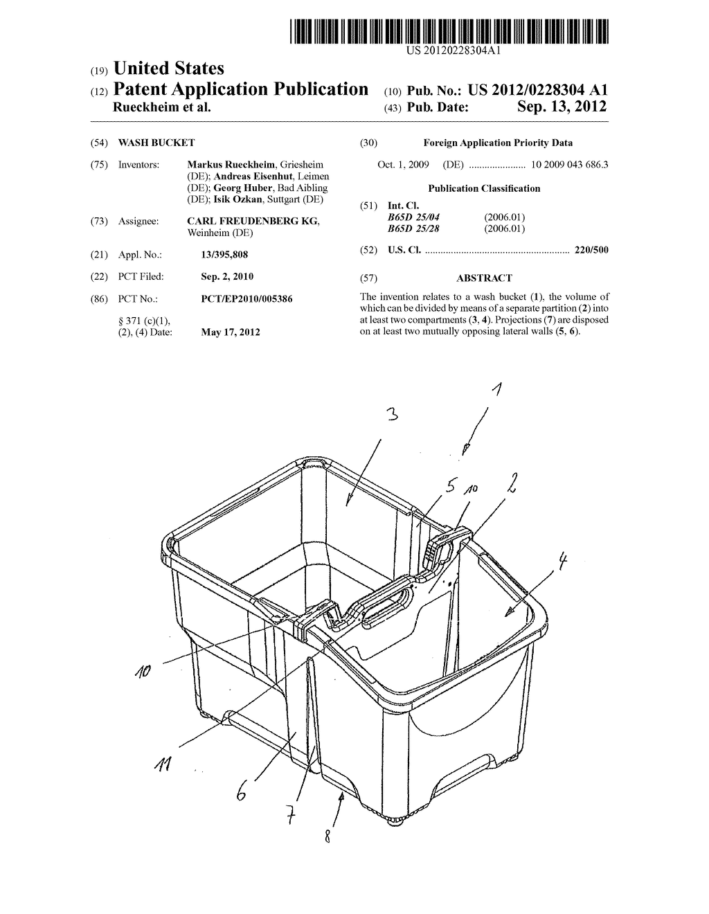 Wash Bucket - diagram, schematic, and image 01