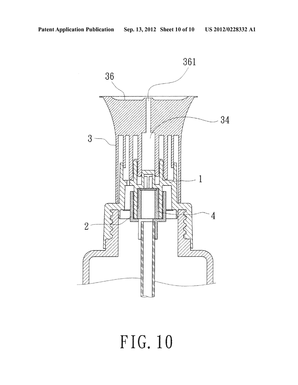 FOAM OUTPUT DEVICE EASY TO PRODUCE FOAM - diagram, schematic, and image 11