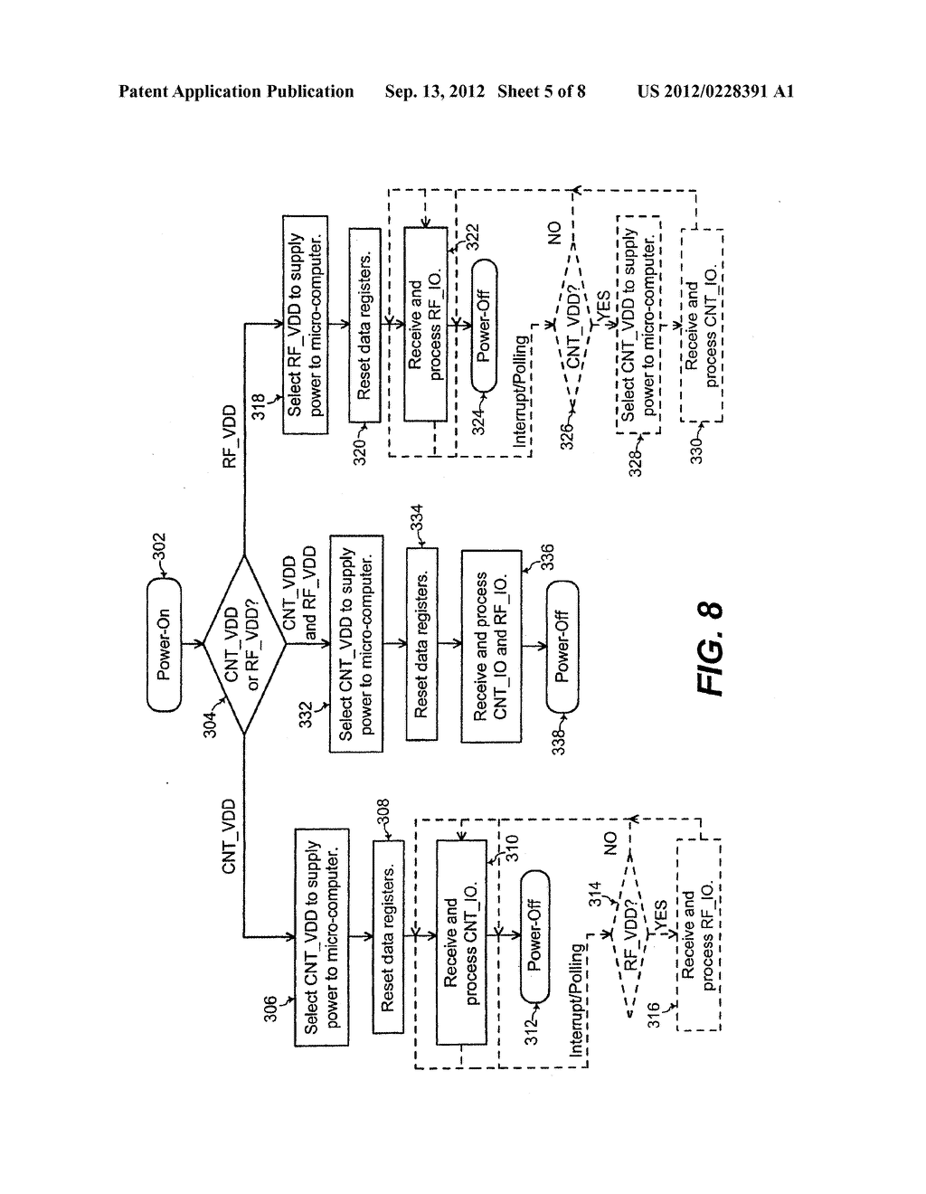 Chip Card with Simultaneous Contact and Contact-less Operations - diagram, schematic, and image 06