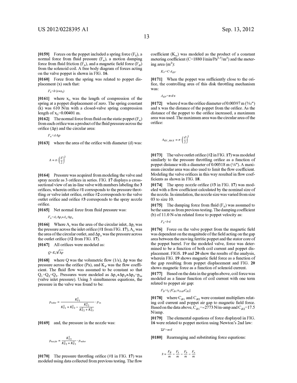 ELECTRICALLY ACTUATED VALVE FOR CONTROL OF INSTANTANEOUS PRESSURE DROP AND     CYCLIC DURATIONS OF FLOW - diagram, schematic, and image 38