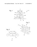 FASTENING ELEMENT FOR FASTENING FRAME ELEMENT TO MOUNTING PLATE, FRAME     ELEMENT AND INSTALLATION FACILITY diagram and image