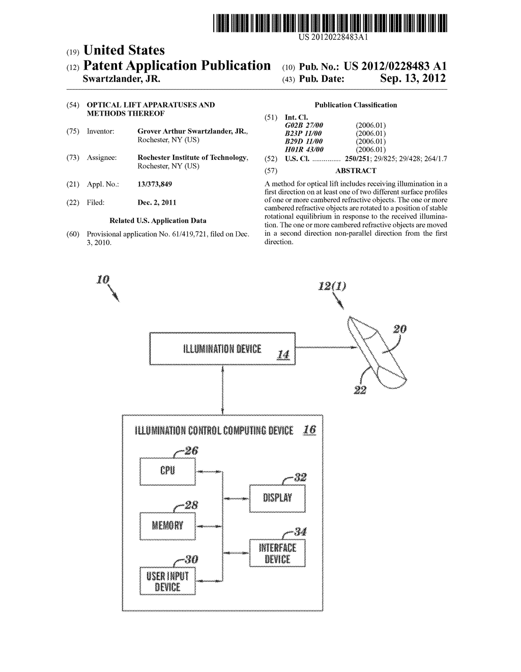 Optical lift apparatuses and methods thereof - diagram, schematic, and image 01