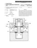 GATE VALVE ASSEMBLY WITH AN AXIALLY FLEXIBLE SEAT diagram and image