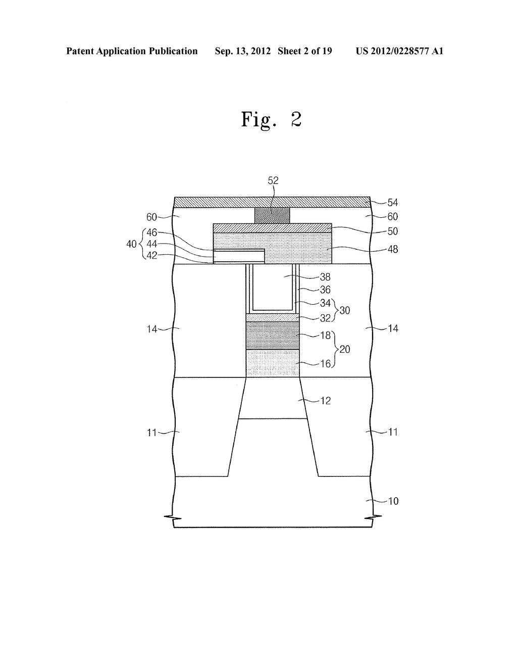 PHASE CHANGE MEMORY DEVICE AND METHOD OF MANUFACTURING THE SAME - diagram, schematic, and image 03