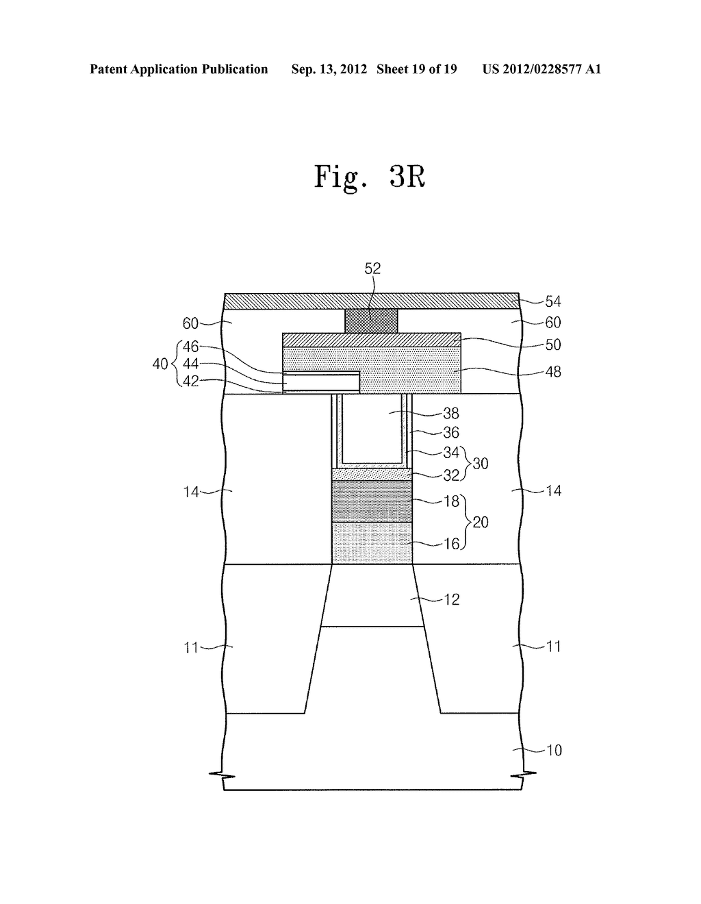 PHASE CHANGE MEMORY DEVICE AND METHOD OF MANUFACTURING THE SAME - diagram, schematic, and image 20