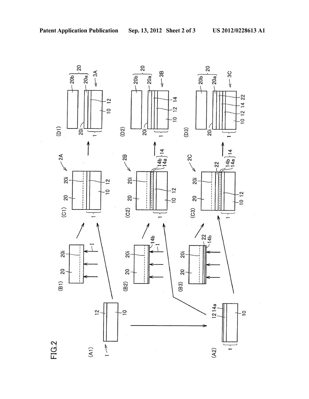 METHOD OF MANUFACTURING SEMICONDUCTOR WAFER, AND COMPOSITE BASE AND     COMPOSITE SUBSTRATE FOR USE IN THAT METHOD - diagram, schematic, and image 03