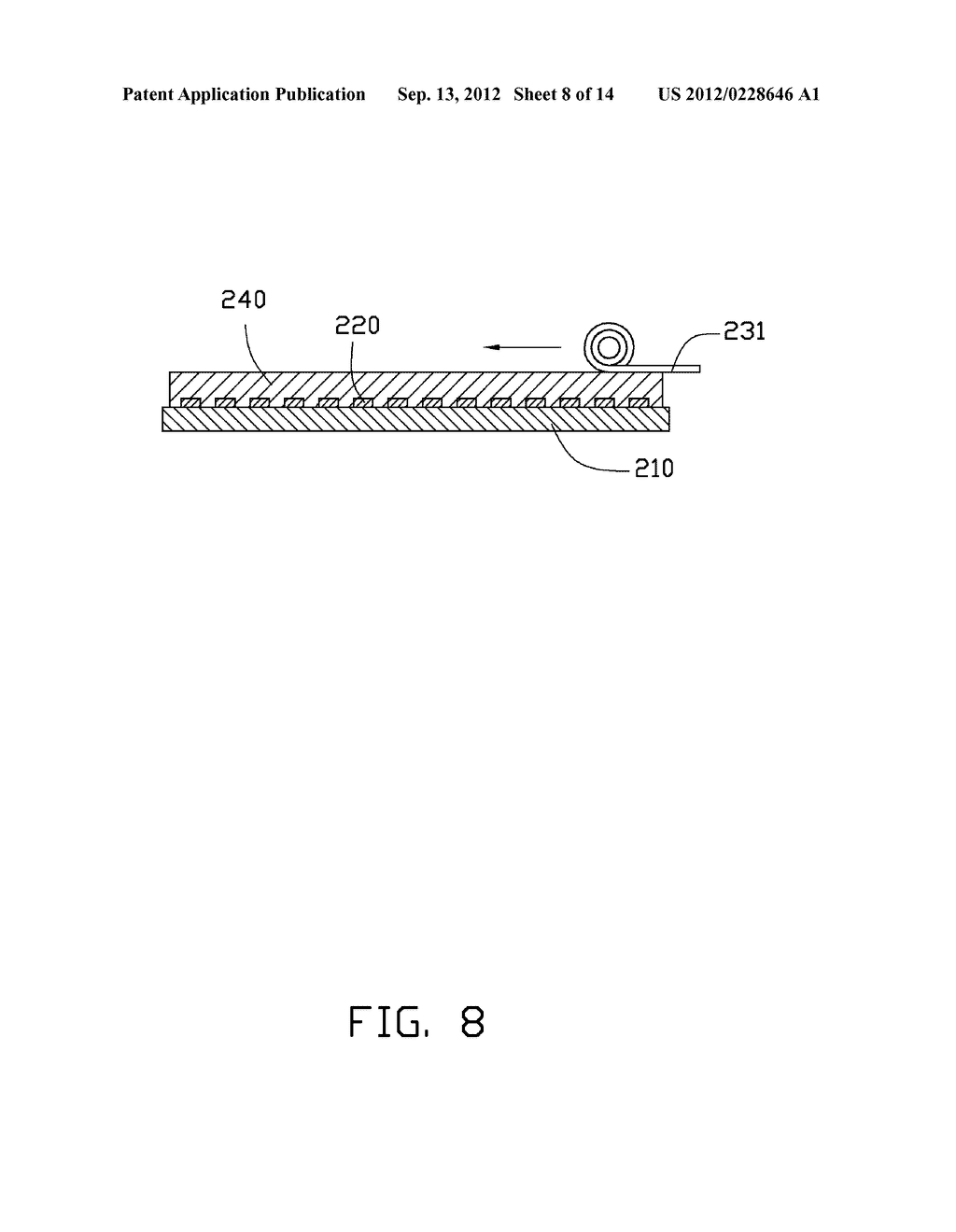 LIGHT EMITTING DIODE PACKAGE AND METHOD FOR MAKING THE SAME - diagram, schematic, and image 09