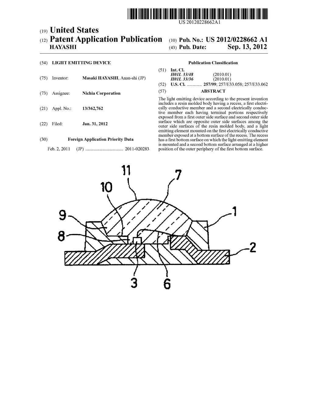 LIGHT EMITTING DEVICE - diagram, schematic, and image 01