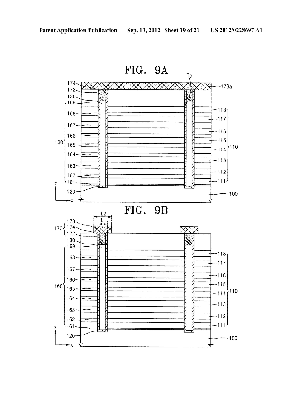 NONVOLATILE MEMORY DEVICE AND METHOD OF MANUFACTURING THE SAME - diagram, schematic, and image 20