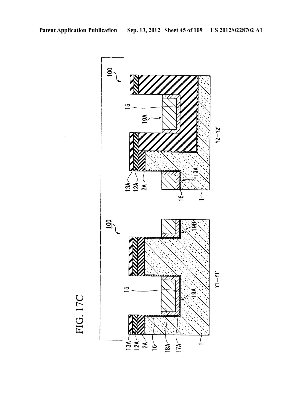 SEMICONDUCTOR DEVICE AND METHOD OF FORMING THE SAME - diagram, schematic, and image 46