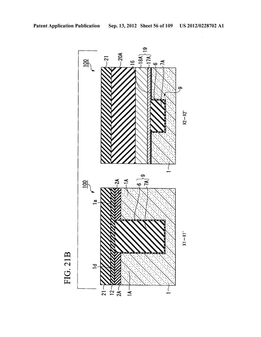 SEMICONDUCTOR DEVICE AND METHOD OF FORMING THE SAME - diagram, schematic, and image 57