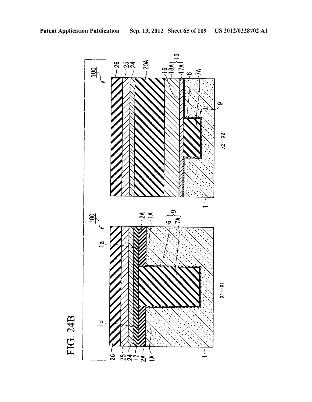 SEMICONDUCTOR DEVICE AND METHOD OF FORMING THE SAME - diagram, schematic, and image 66