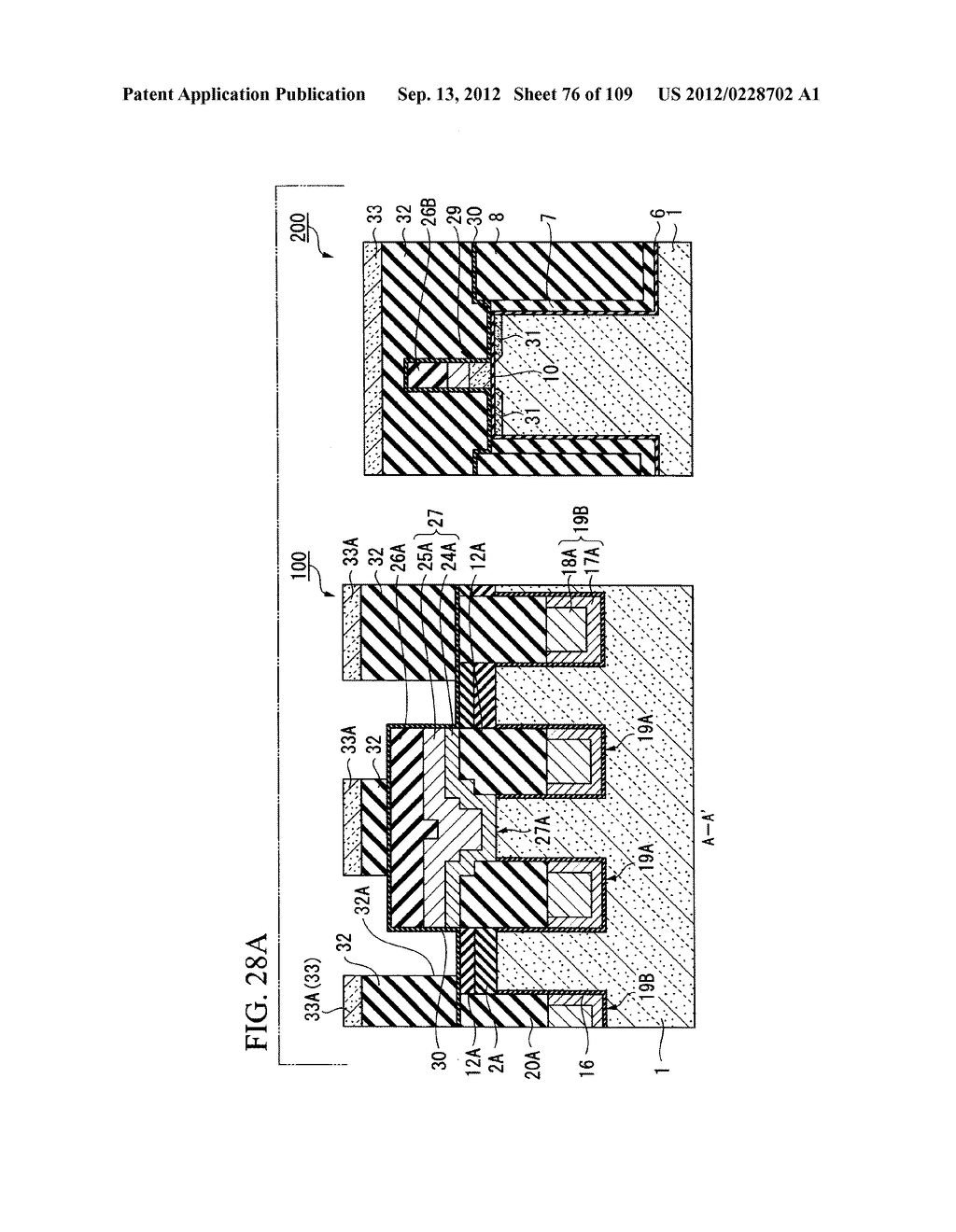 SEMICONDUCTOR DEVICE AND METHOD OF FORMING THE SAME - diagram, schematic, and image 77