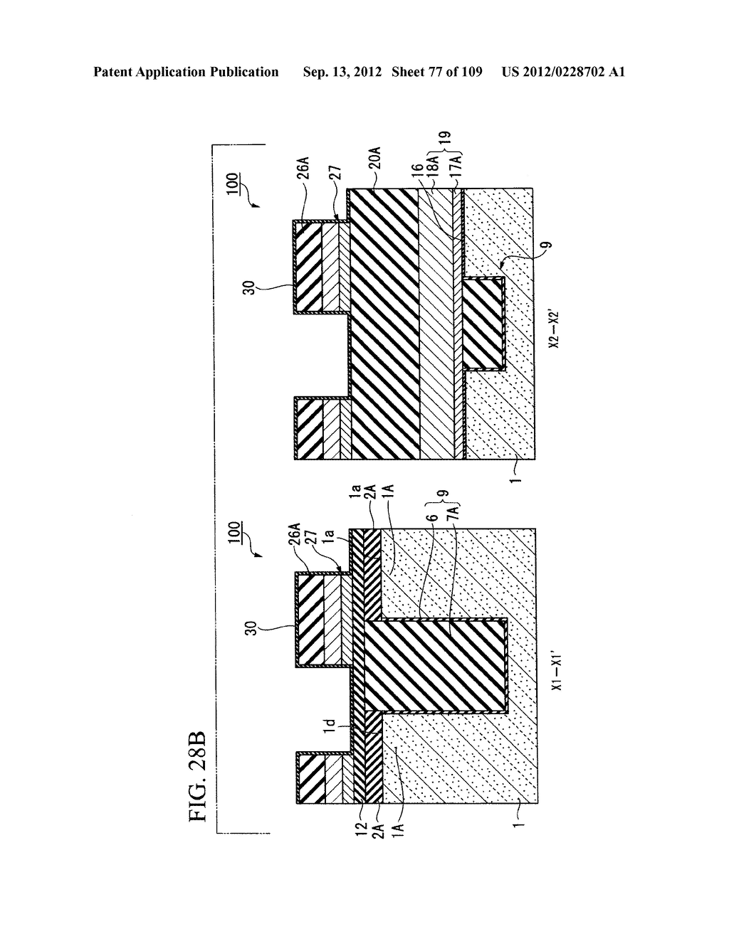 SEMICONDUCTOR DEVICE AND METHOD OF FORMING THE SAME - diagram, schematic, and image 78