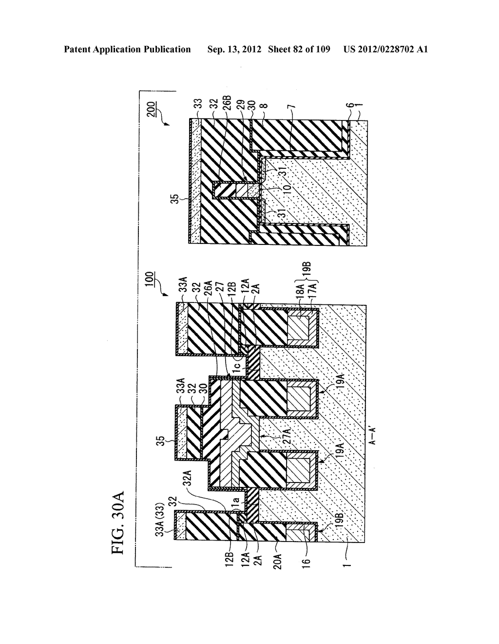 SEMICONDUCTOR DEVICE AND METHOD OF FORMING THE SAME - diagram, schematic, and image 83
