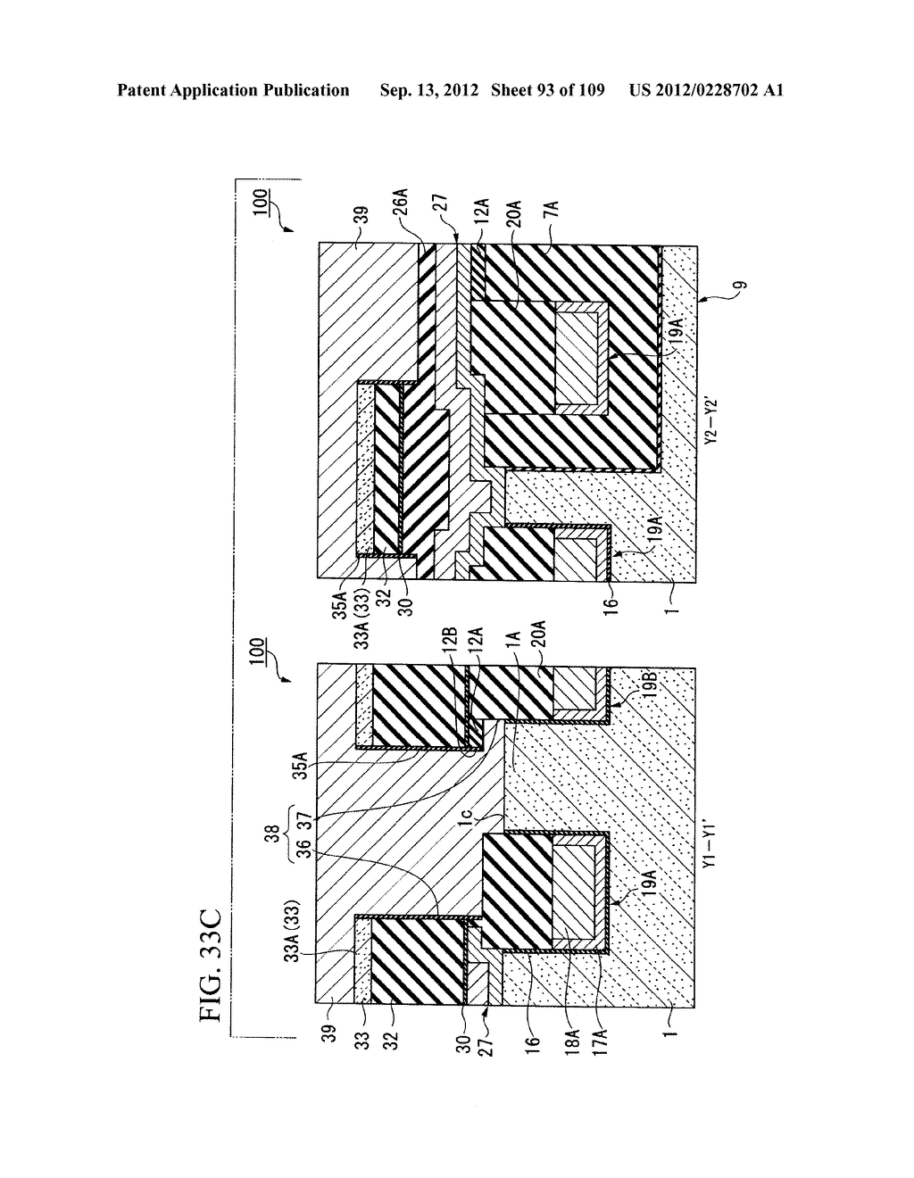 SEMICONDUCTOR DEVICE AND METHOD OF FORMING THE SAME - diagram, schematic, and image 94