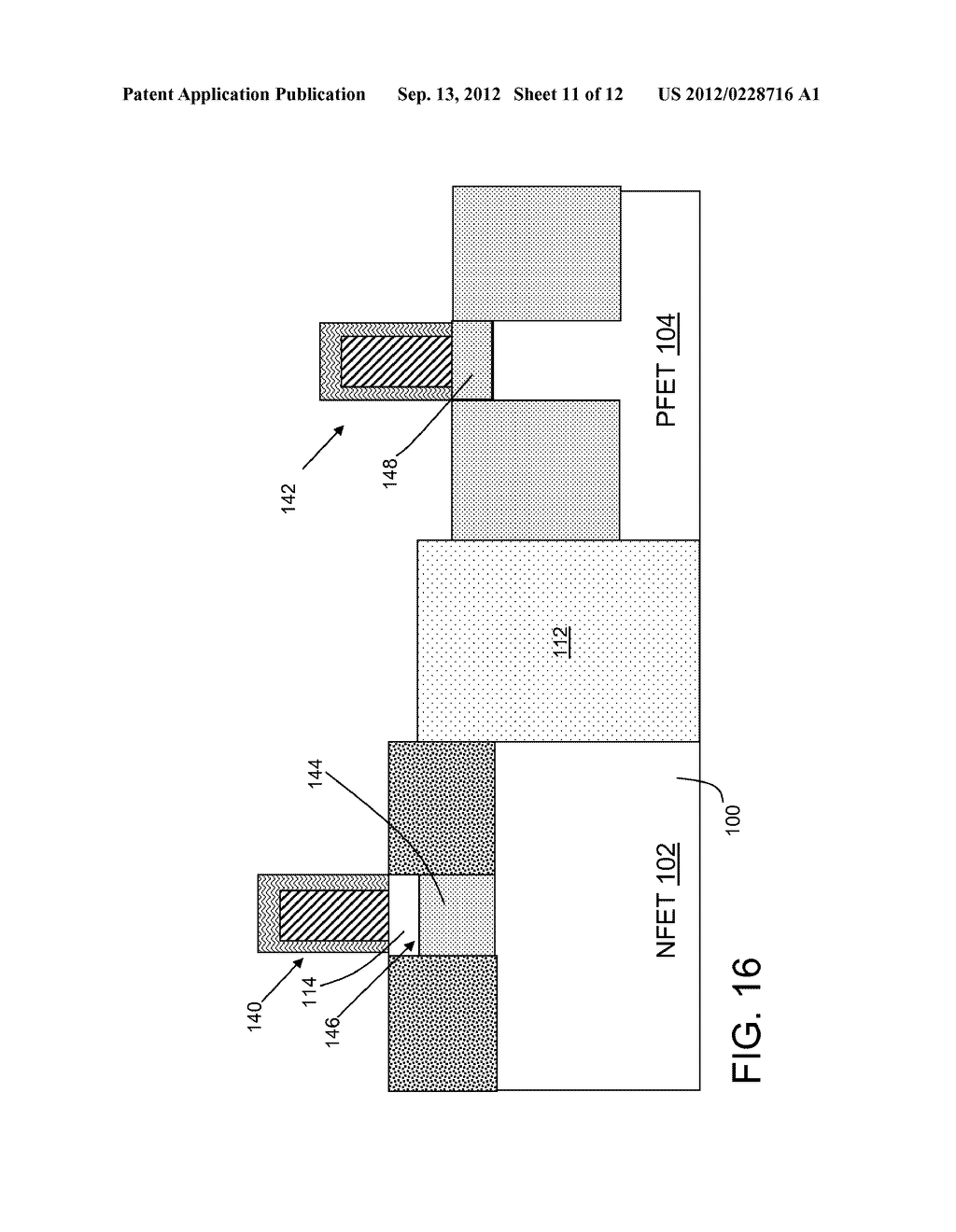 METHODS OF INTEGRATING REVERSE eSiGe ON NFET AND SiGe CHANNEL ON PFET, AND     RELATED STRUCTURE - diagram, schematic, and image 12