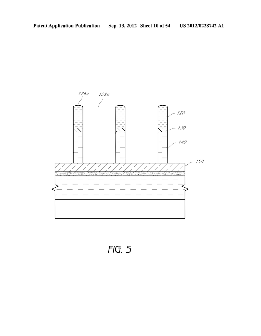 METHODS FOR FORMING ARRAYS OF SMALL, CLOSELY SPACED FEATURES - diagram, schematic, and image 11