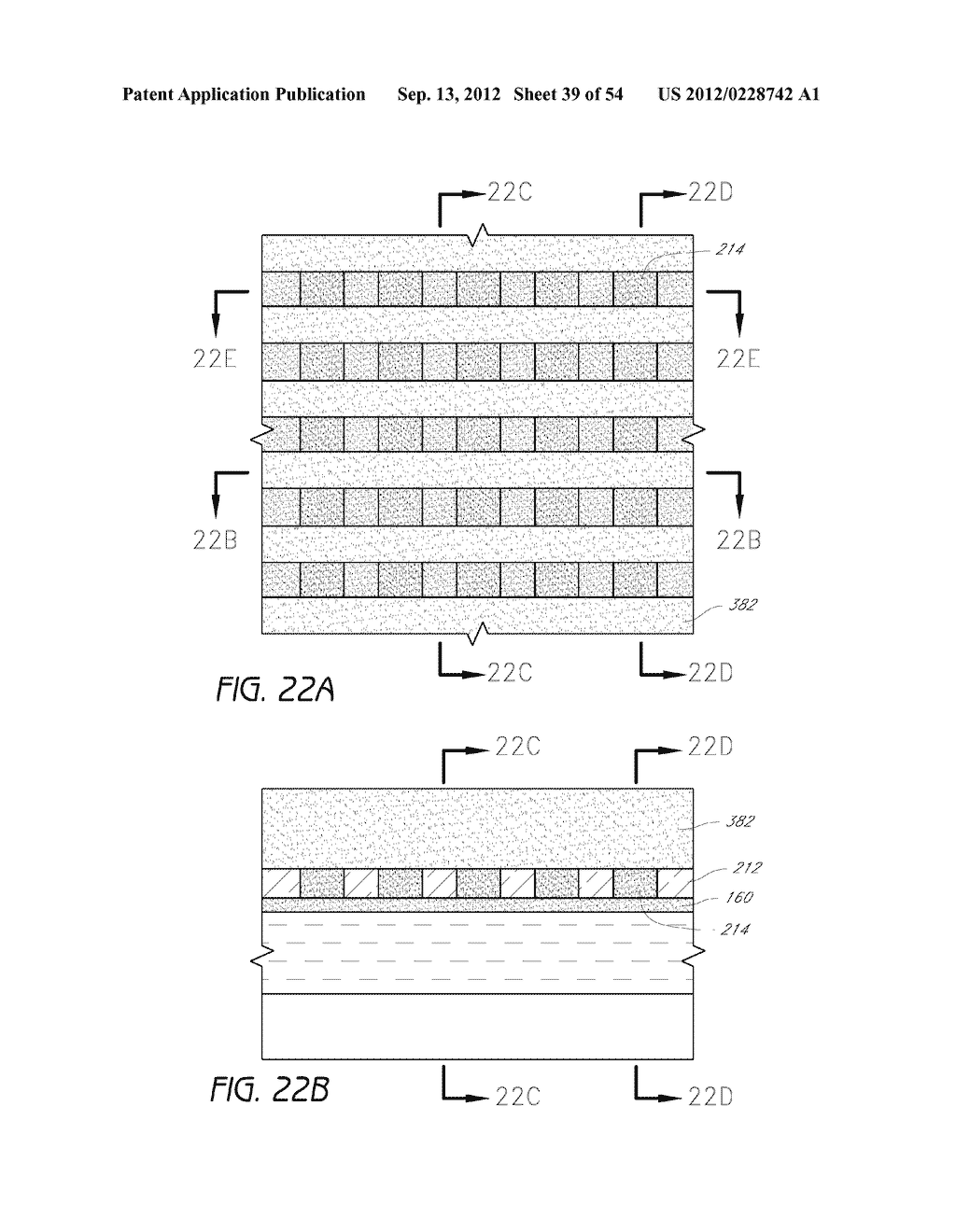 METHODS FOR FORMING ARRAYS OF SMALL, CLOSELY SPACED FEATURES - diagram, schematic, and image 40