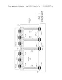 SUBSTRATES WITH THROUGH VIAS WITH CONDUCTIVE FEATURES FOR CONNECTION TO     INTEGRATED CIRCUIT ELEMENTS, AND METHODS FOR FORMING THROUGH VIAS IN     SUBSTRATES diagram and image