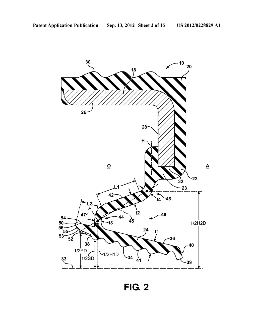 RADIAL SHAFT SEAL, RADIAL SHAFT SEAL ASSEMBLY AND METHOD OF INSTALLATION - diagram, schematic, and image 03