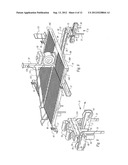 Mobile cart for metal decking sheets diagram and image