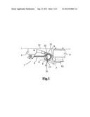 WHEEL AXLE SUSPENSION HAVING CLAMP BODIES WITH A PROTRUSION FOR ATTACHING     AN INDENTED TUBULAR AXLE TO TRAILING ARMS diagram and image