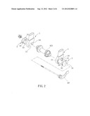 Bicycle Whose Front Wheel Can Be Adjusted To A Deviated Position diagram and image