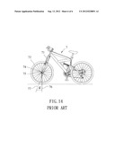 Bicycle Whose Front Wheel Can Be Adjusted To A Deviated Position diagram and image