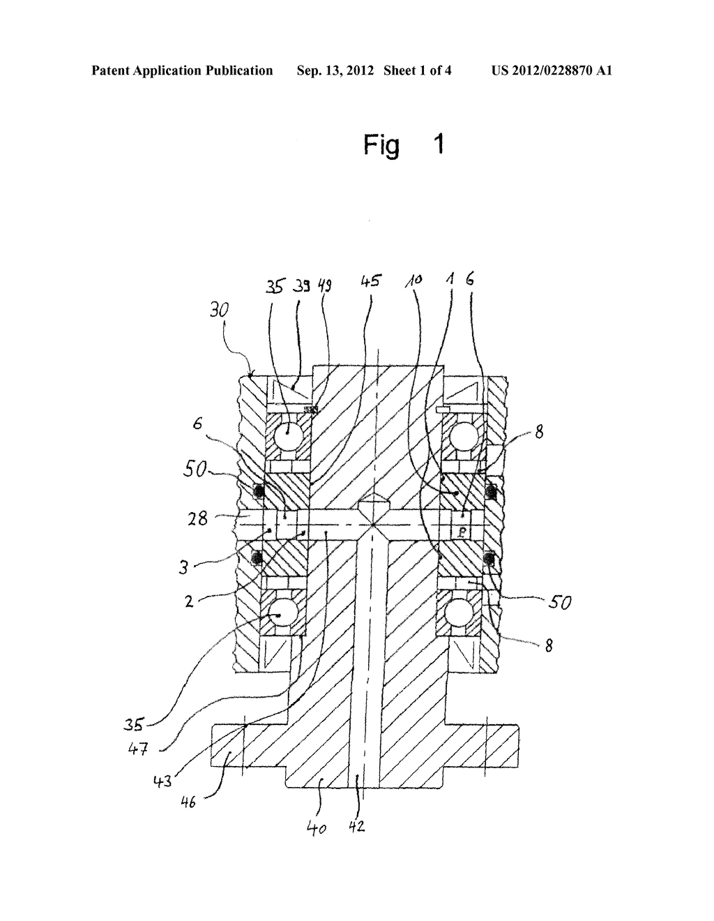 RADIAL ROTARY FEEDTHROUGH AND BUSHING THEREFOR - diagram, schematic, and image 02