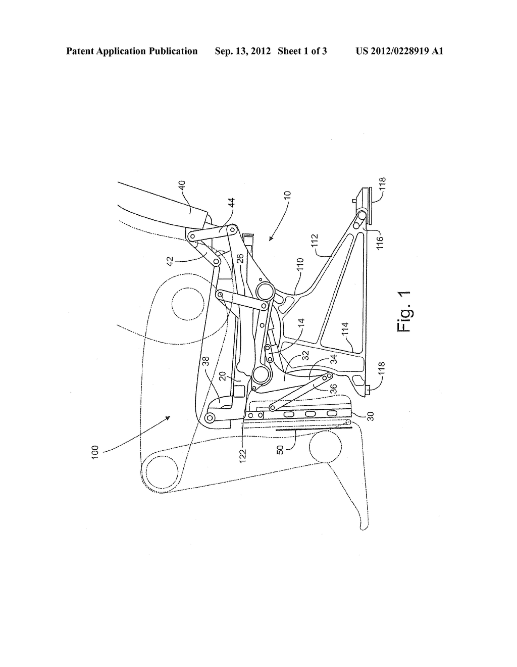 PASSENGER SEAT WITH SINGLE ACTUATOR SEAT MECHANISM - diagram, schematic, and image 02