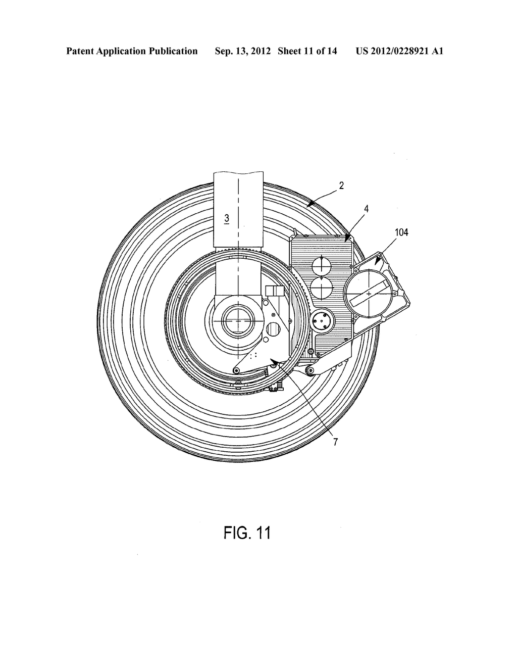 SYSTEM FOR ELECTRIC MOTORIZATION OF A WHEEL - diagram, schematic, and image 12