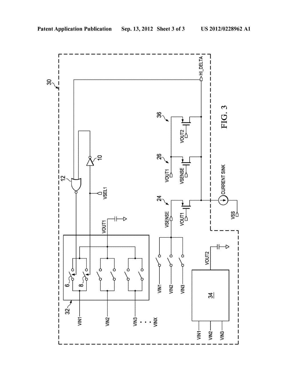 POWER SUPPLY SELECTOR AND METHOD FOR MINIMIZING AN INRUSH CURRENT IN A     POWER SUPPLY SELECTOR - diagram, schematic, and image 04