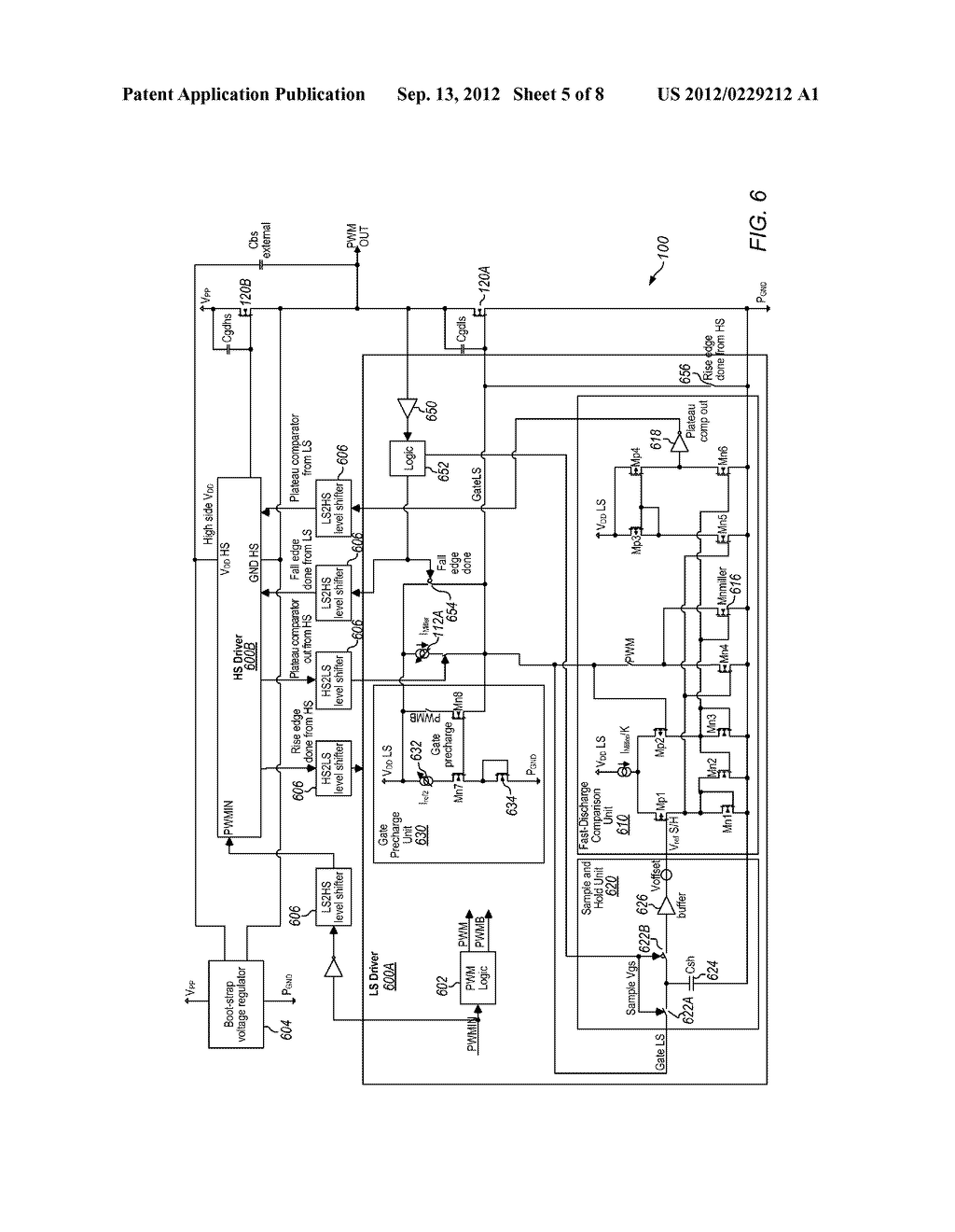 AMPLIFIER USING MASTER-SLAVE CONTROL SCHEME - diagram, schematic, and image 06