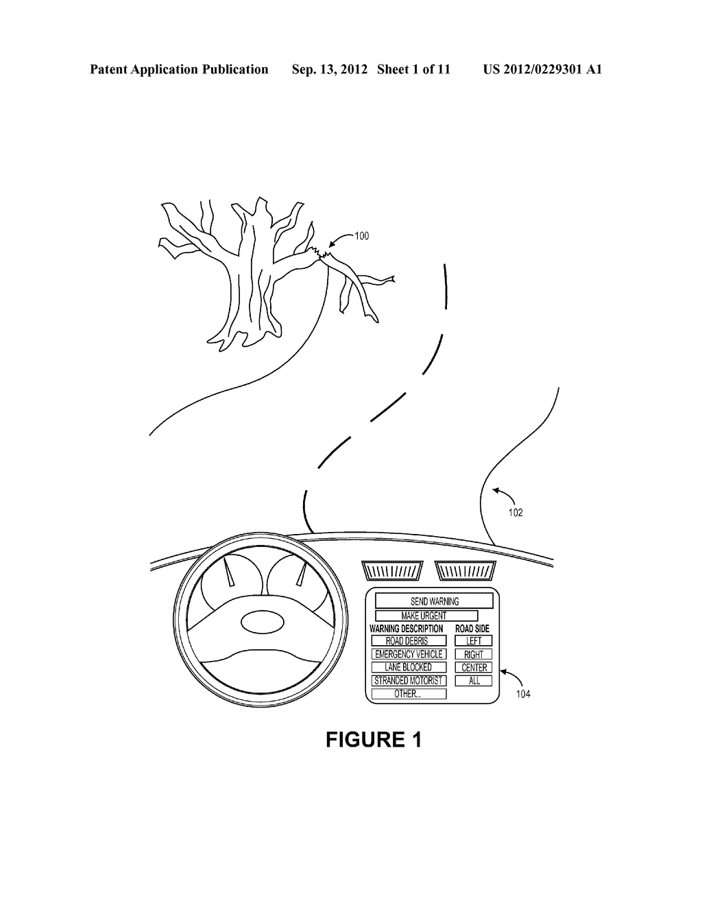 DRIVER INITIATED VEHICLE-TO-VEHICLE ANONYMOUS WARNING DEVICE - diagram, schematic, and image 02