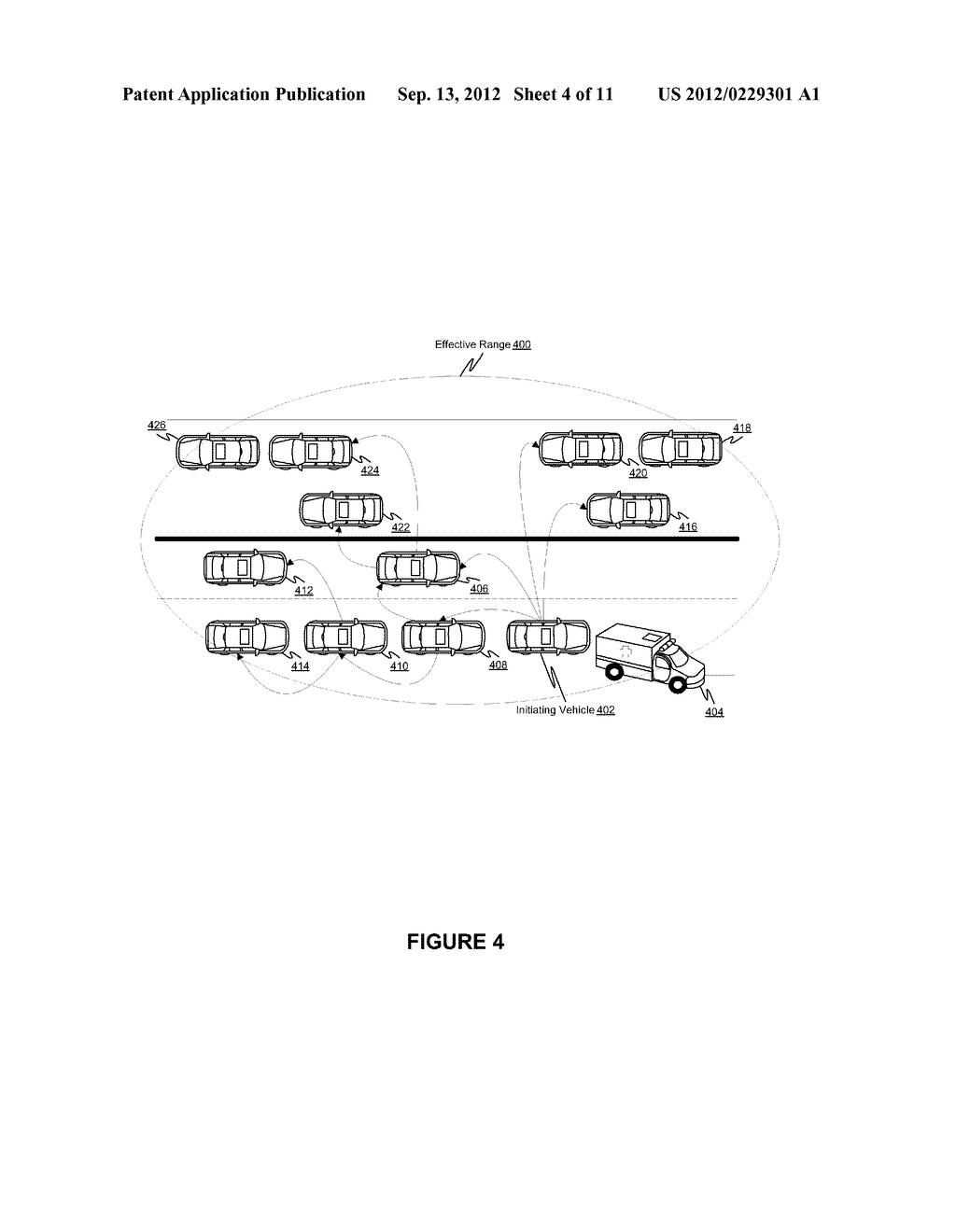 DRIVER INITIATED VEHICLE-TO-VEHICLE ANONYMOUS WARNING DEVICE - diagram, schematic, and image 05