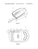 RETRACTABLE CABLE MOUSE diagram and image