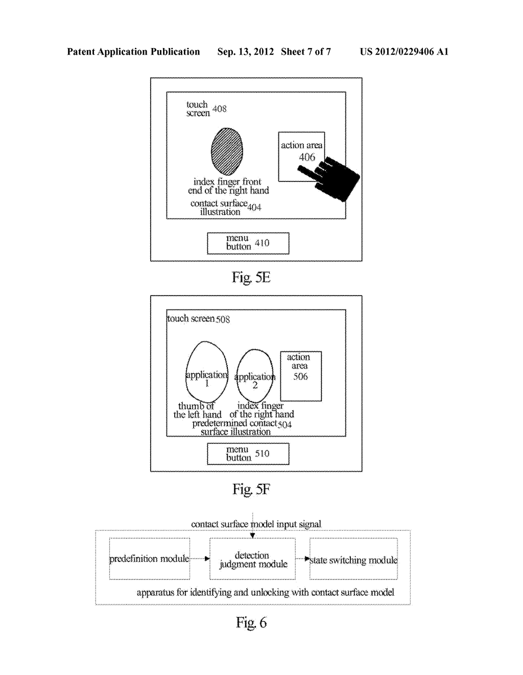 Method and Device for Identifying and Unlocking with Contact Surface Model - diagram, schematic, and image 08